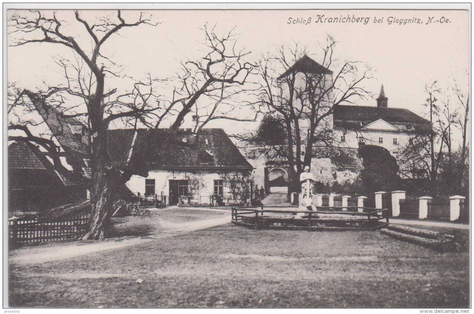AK - GLOGGNITZ -  Schloss Kranichberg 1928 - Neunkirchen