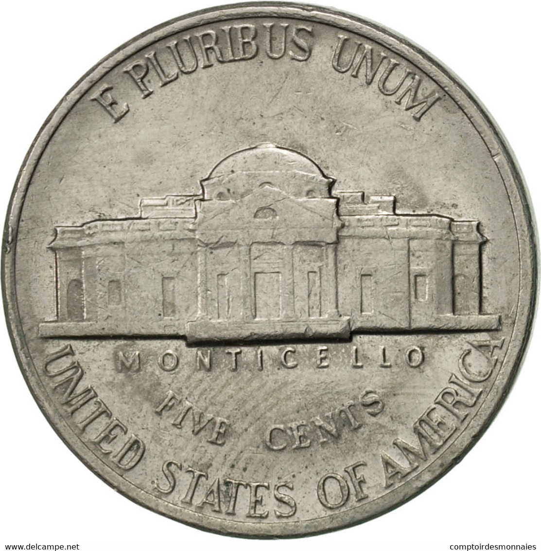 Monnaie, États-Unis, Jefferson Nickel, 5 Cents, 1988, U.S. Mint, Denver, TTB+ - 1938-…: Jefferson