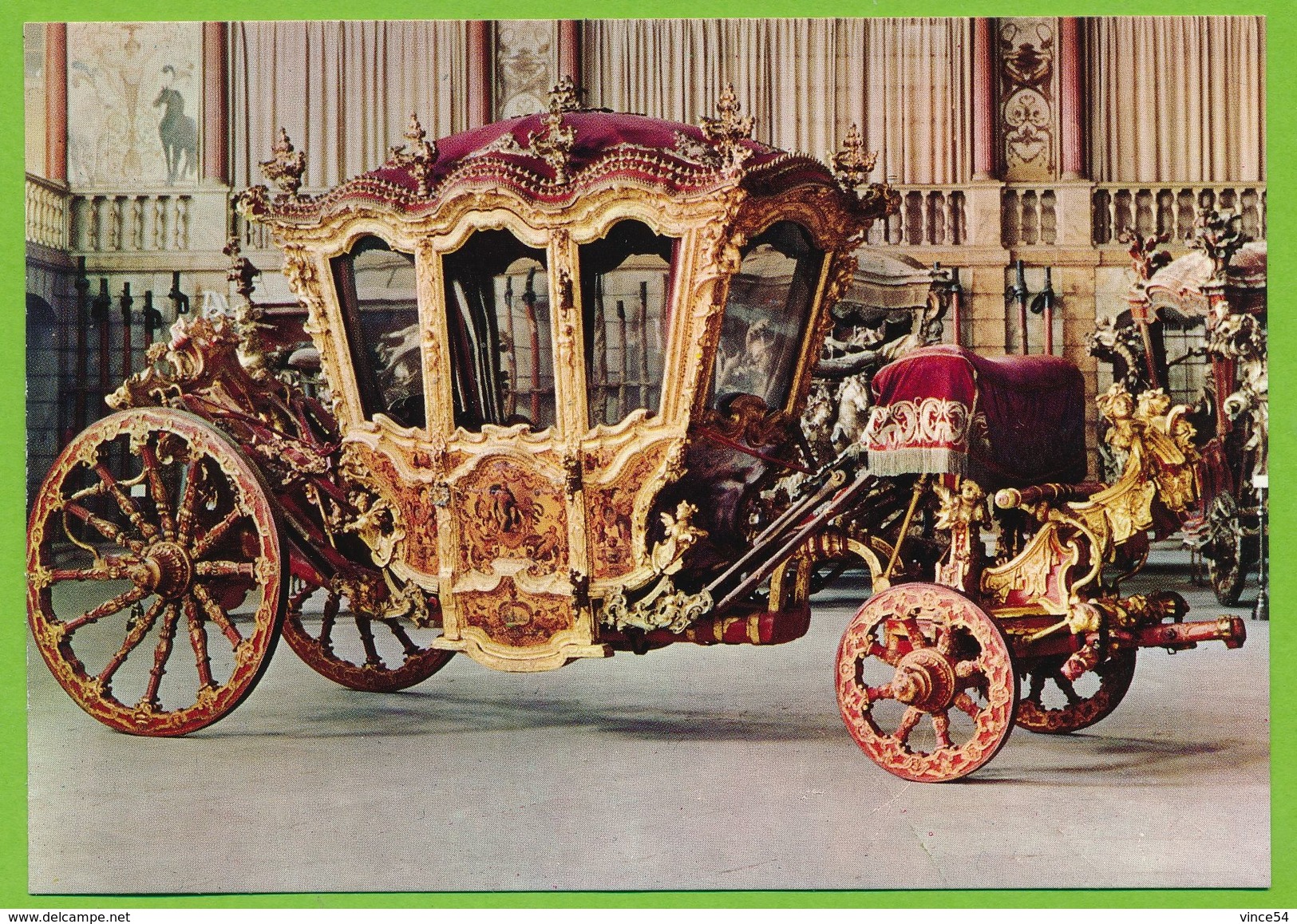 Coche Do Rei D. Joao V King's John V's Coach Carriage Carrosse Du Roi Jean V XVIIIe S. - Taxis & Huurvoertuigen