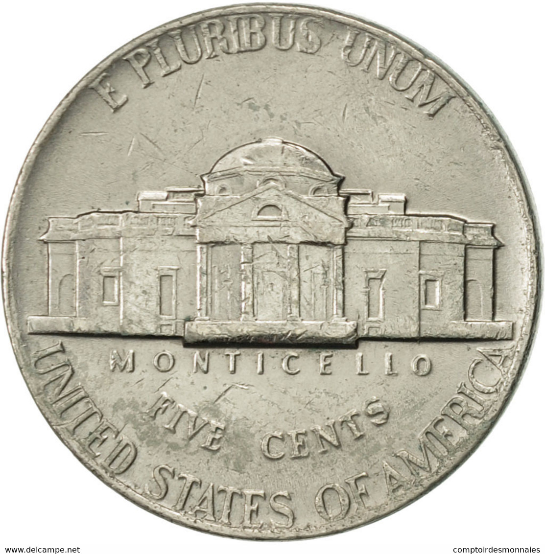 Monnaie, États-Unis, Jefferson Nickel, 5 Cents, 1973, U.S. Mint, Philadelphie - 1938-…: Jefferson