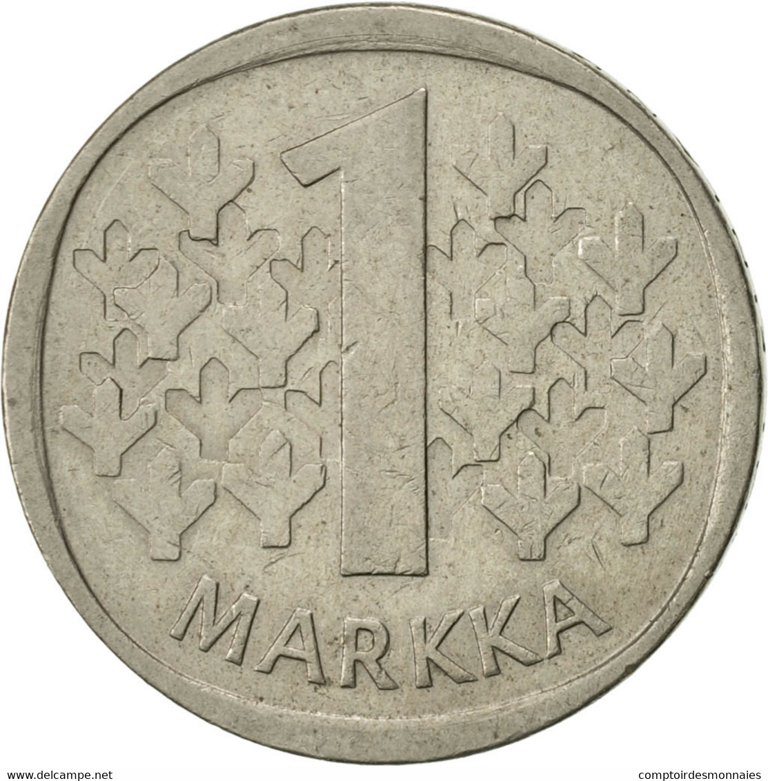 Monnaie, Finlande, Markka, 1980, TTB, Copper-nickel, KM:49a - Finlande