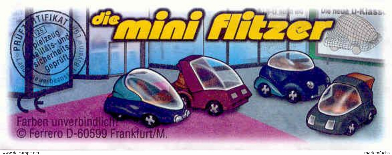 Die Mini Flitzer /  Vision + BPZ - Ü-Ei