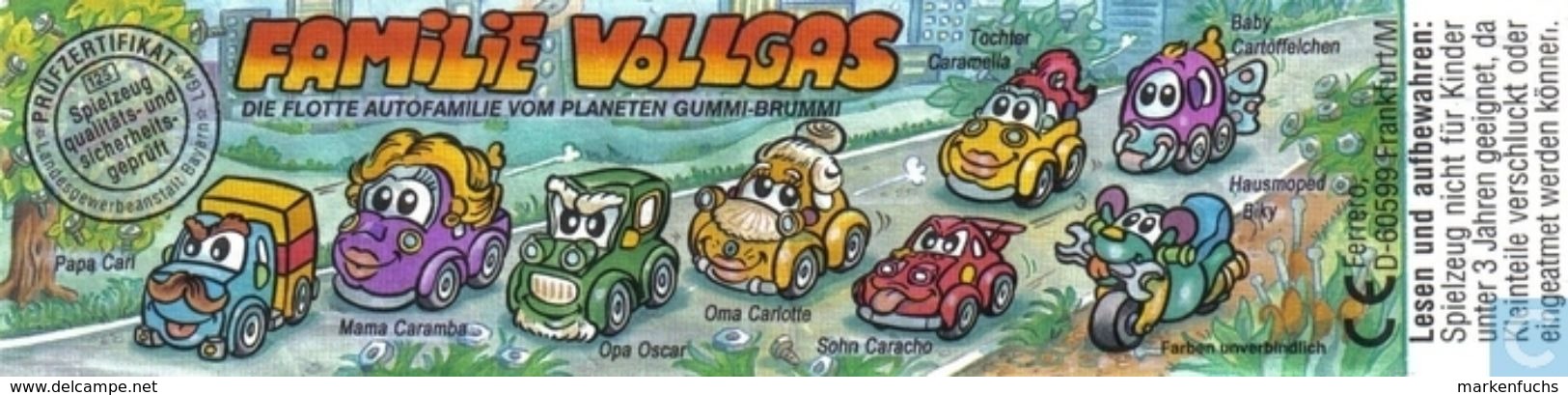 Familie Vollgas 1999 / Oma Carlotte + BPZ - Maxi (Kinder-)