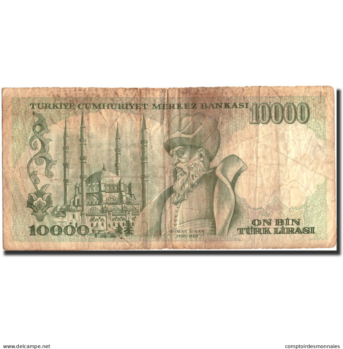 Billet, Turquie, 10,000 Lira, 1970, 1970-10-14, KM:199, B - Turchia