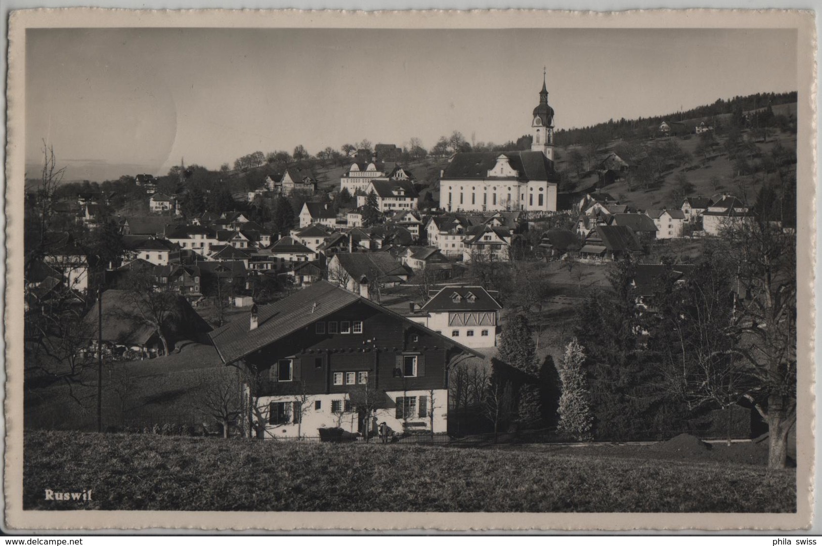 Ruswil - Generalansicht - Photo: Globetrotter No. 5133 - Ruswil