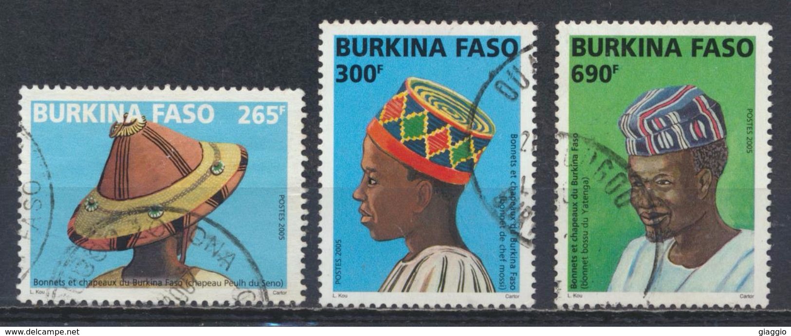 °°° BURKINA FASO - Y&T N°1313/14/16 - 2005 °°° - Burkina Faso (1984-...)