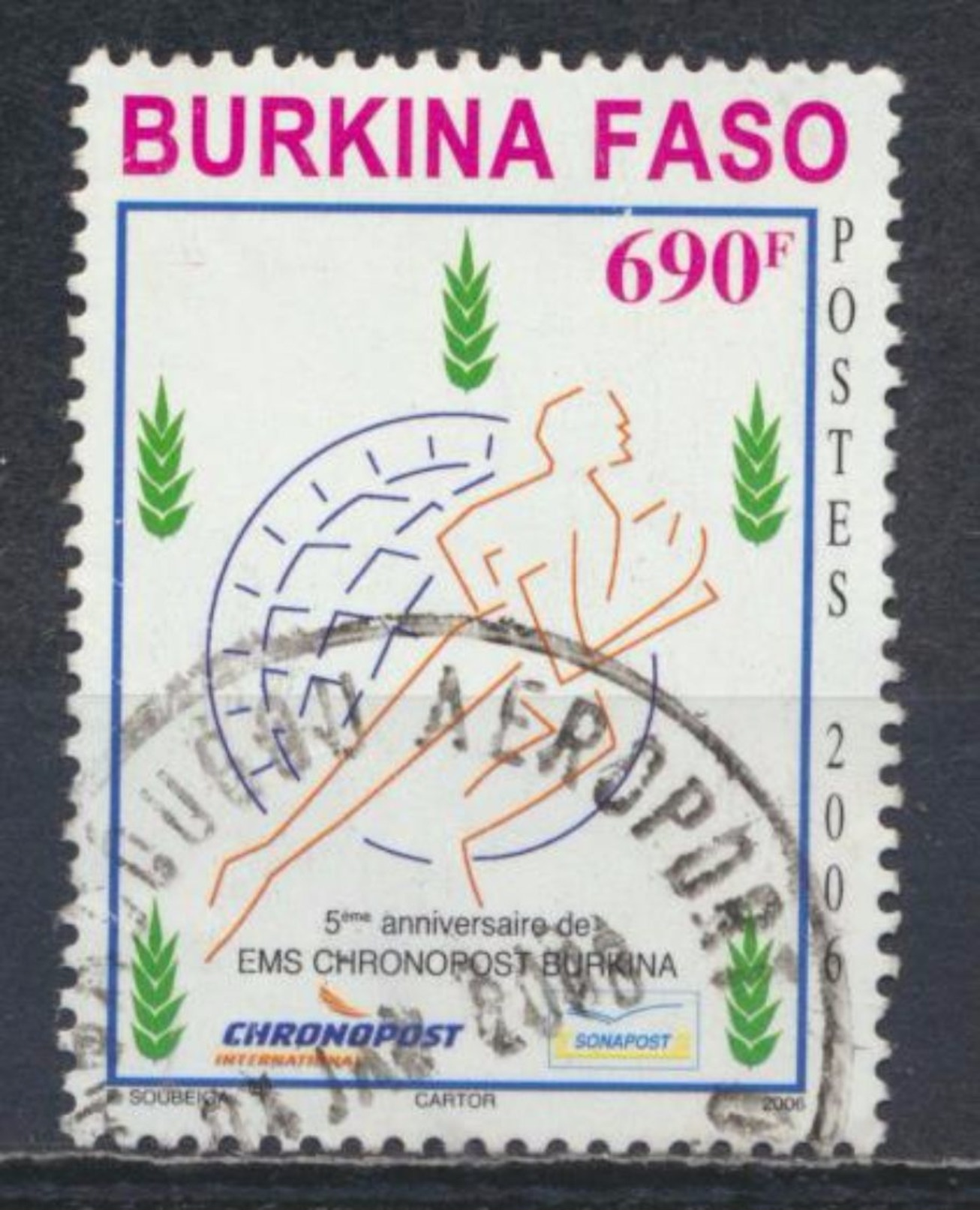°°° BURKINA FASO - Y&T N°1328 - 2006 °°° - Burkina Faso (1984-...)