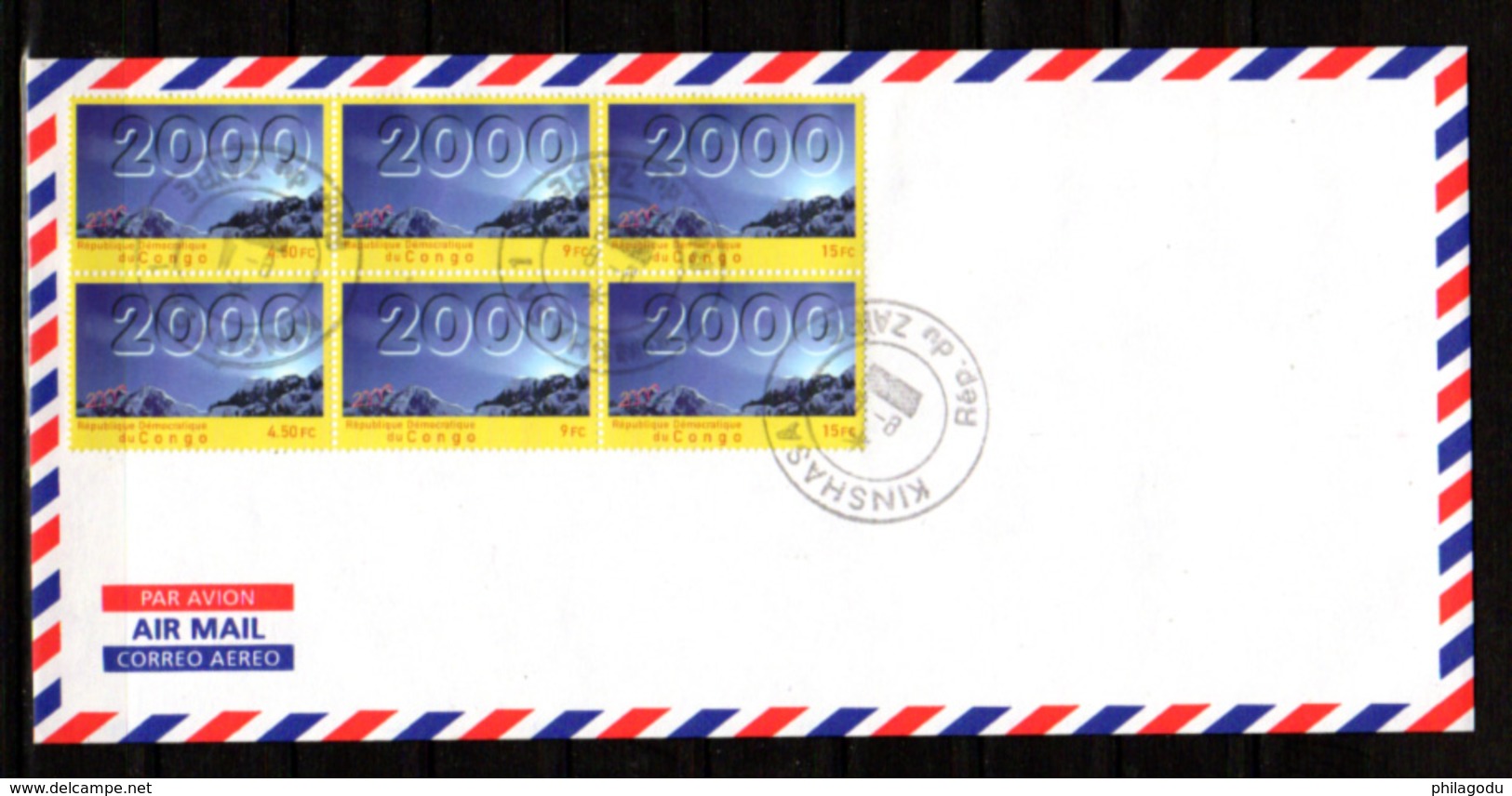 2000    R.D.C 1828 / 1730 Sur Enveloppe, Cote 23 &euro;, - Lettres