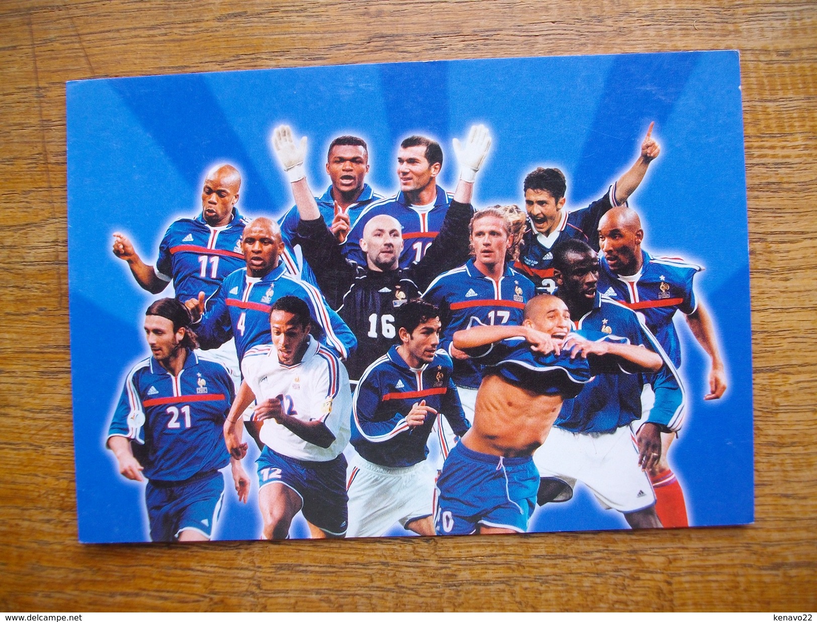 équipe De France 1998 " Championne Du Monde " - Sportsmen