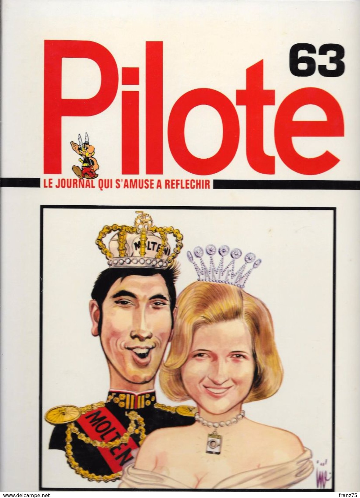 PILOTE--Recueil 63-N°s 668 à 677-1972 (scans)--BE - Pilote