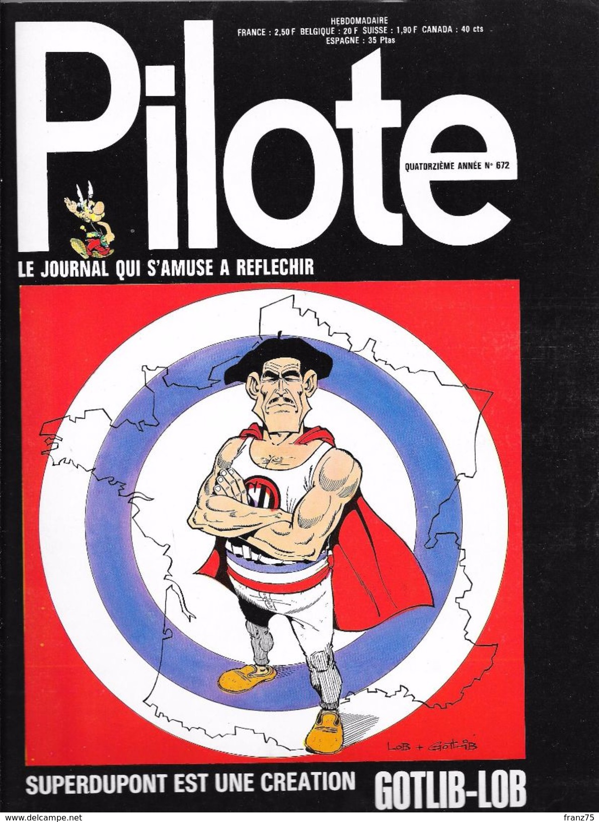 PILOTE--Recueil 63-N°s 668 à 677-1972 (scans)--BE - Pilote