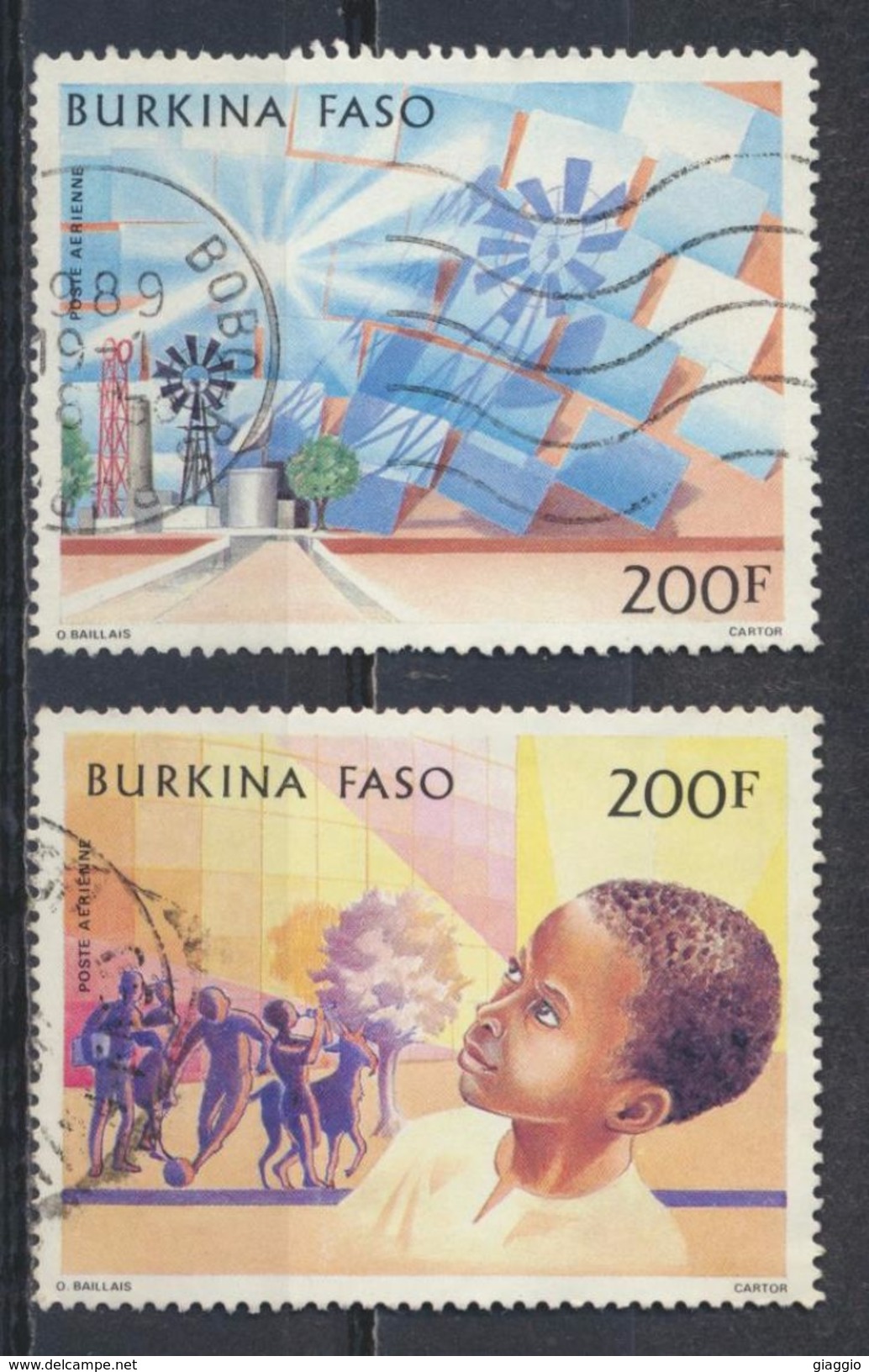 °°° BURKINA FASO - Y&T N°276/77 PA - 1985 °°° - Burkina Faso (1984-...)
