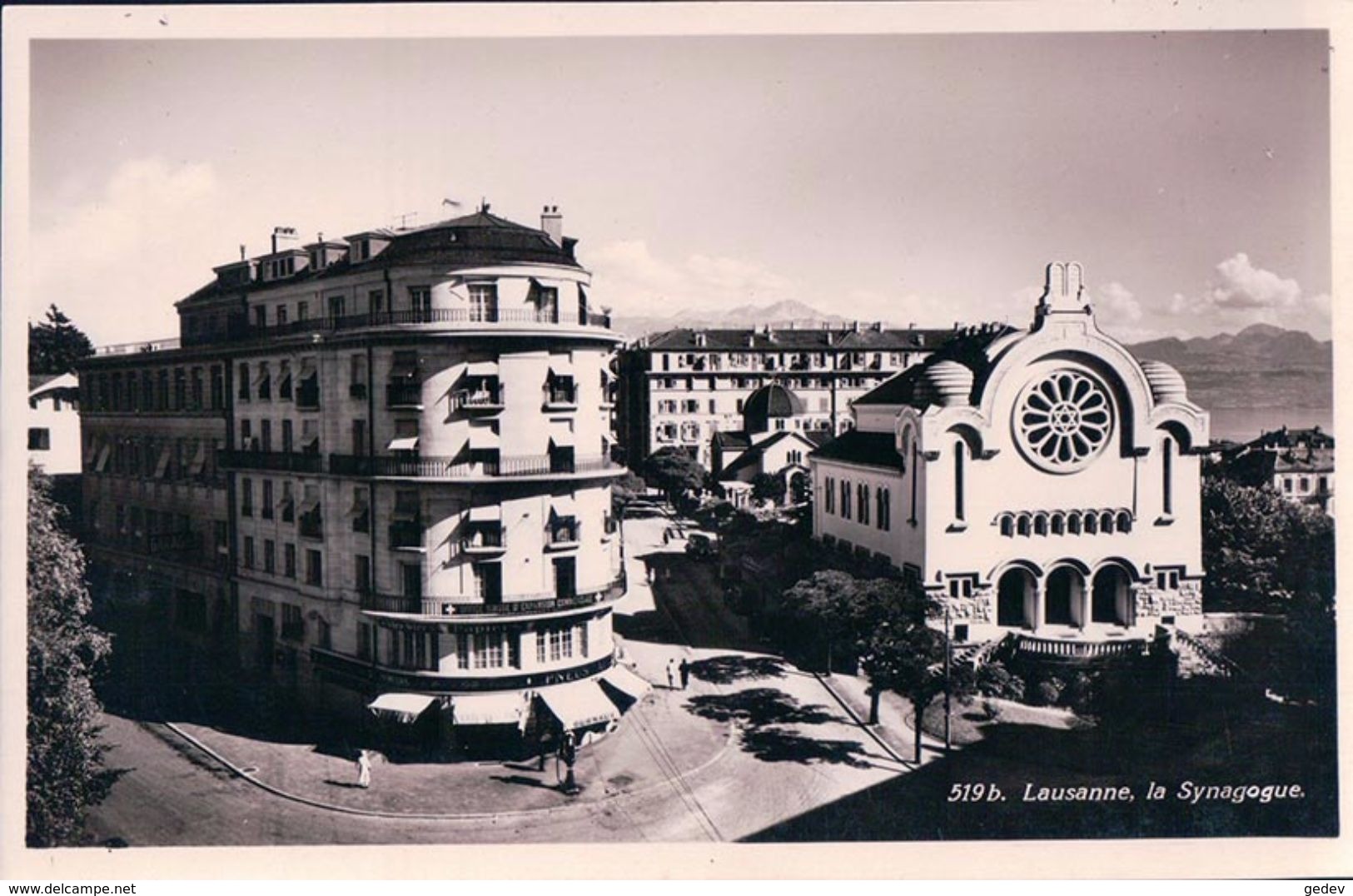 Lausanne, Synagogue (519b) - Lausanne