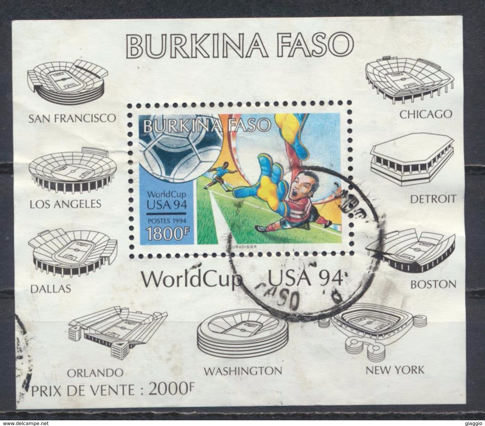 °°° BURKINA FASO - Y&T N°45 BF - 1994 °°° - Burkina Faso (1984-...)