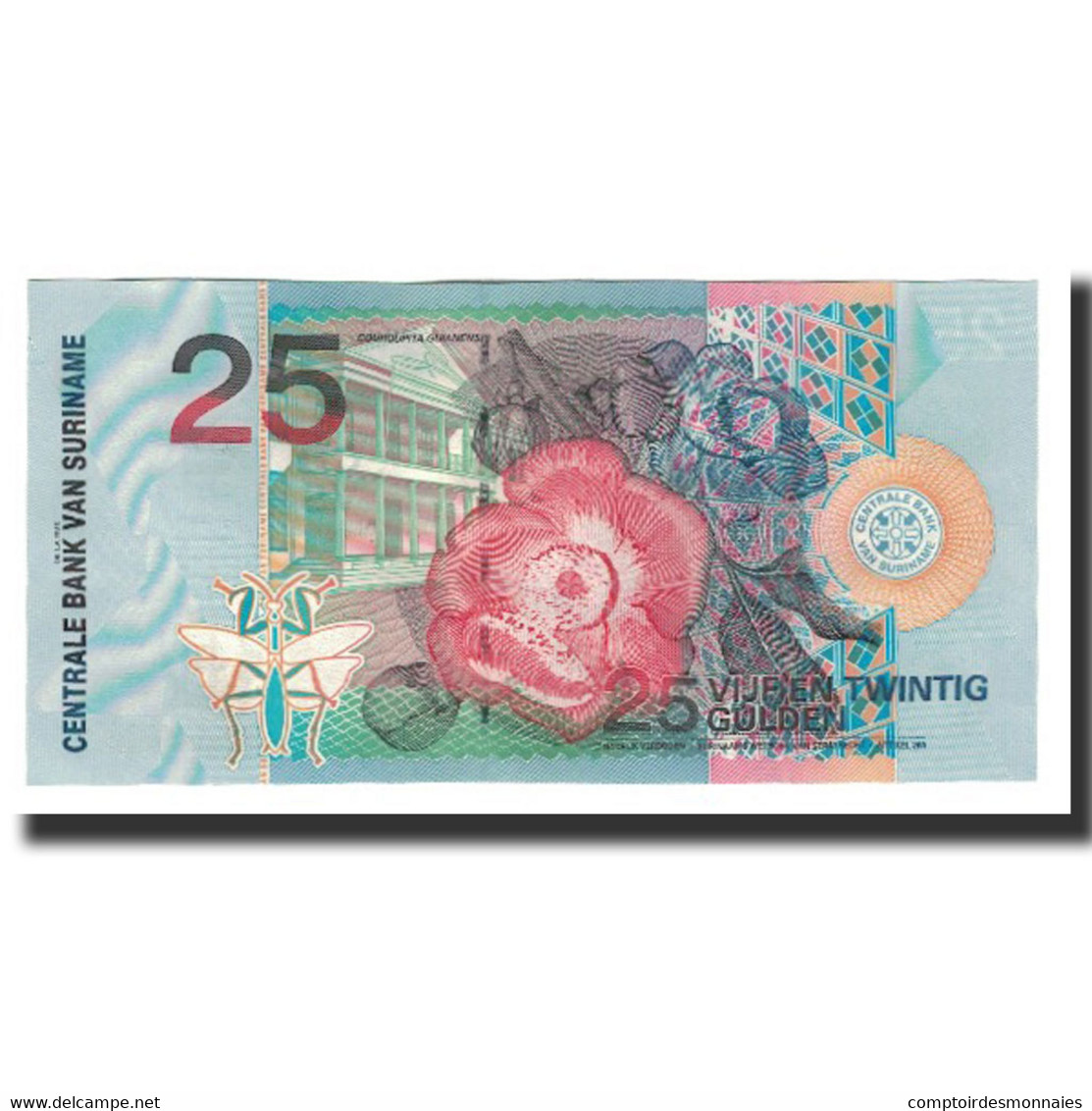 Billet, Surinam, 25 Gulden, 2000-01-01, KM:148, NEUF - Surinam