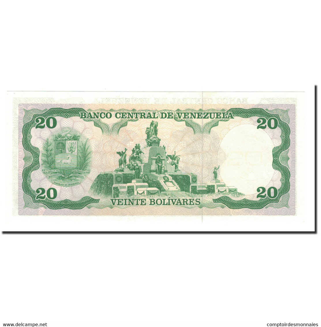 Billet, Venezuela, 20 Bolivares, 1990, 1990-05-31, KM:63c, NEUF - Venezuela