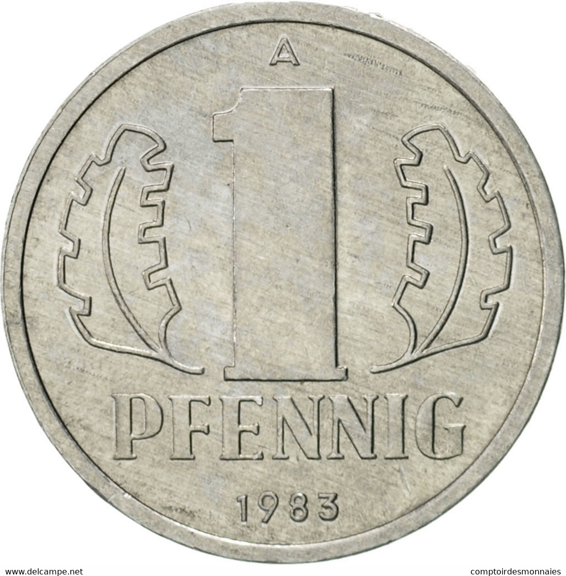 Monnaie, GERMAN-DEMOCRATIC REPUBLIC, Pfennig, 1983, Berlin, SUP, Aluminium - 1 Pfennig