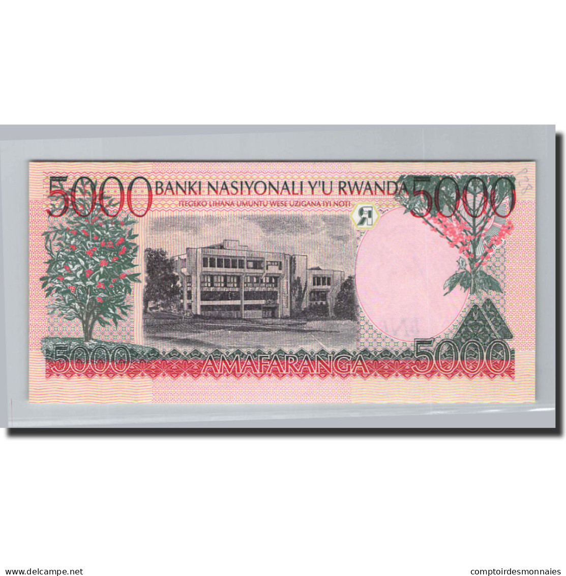 Billet, Rwanda, 5000 Francs, 1998, 1998-12-01, KM:28a, NEUF - Ruanda