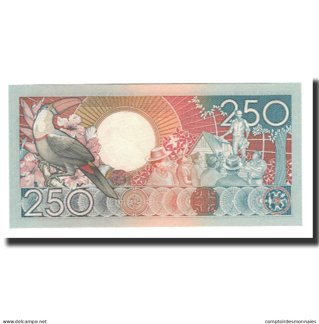 Billet, Surinam, 250 Gulden, 1988-01-09, KM:134, NEUF - Surinam