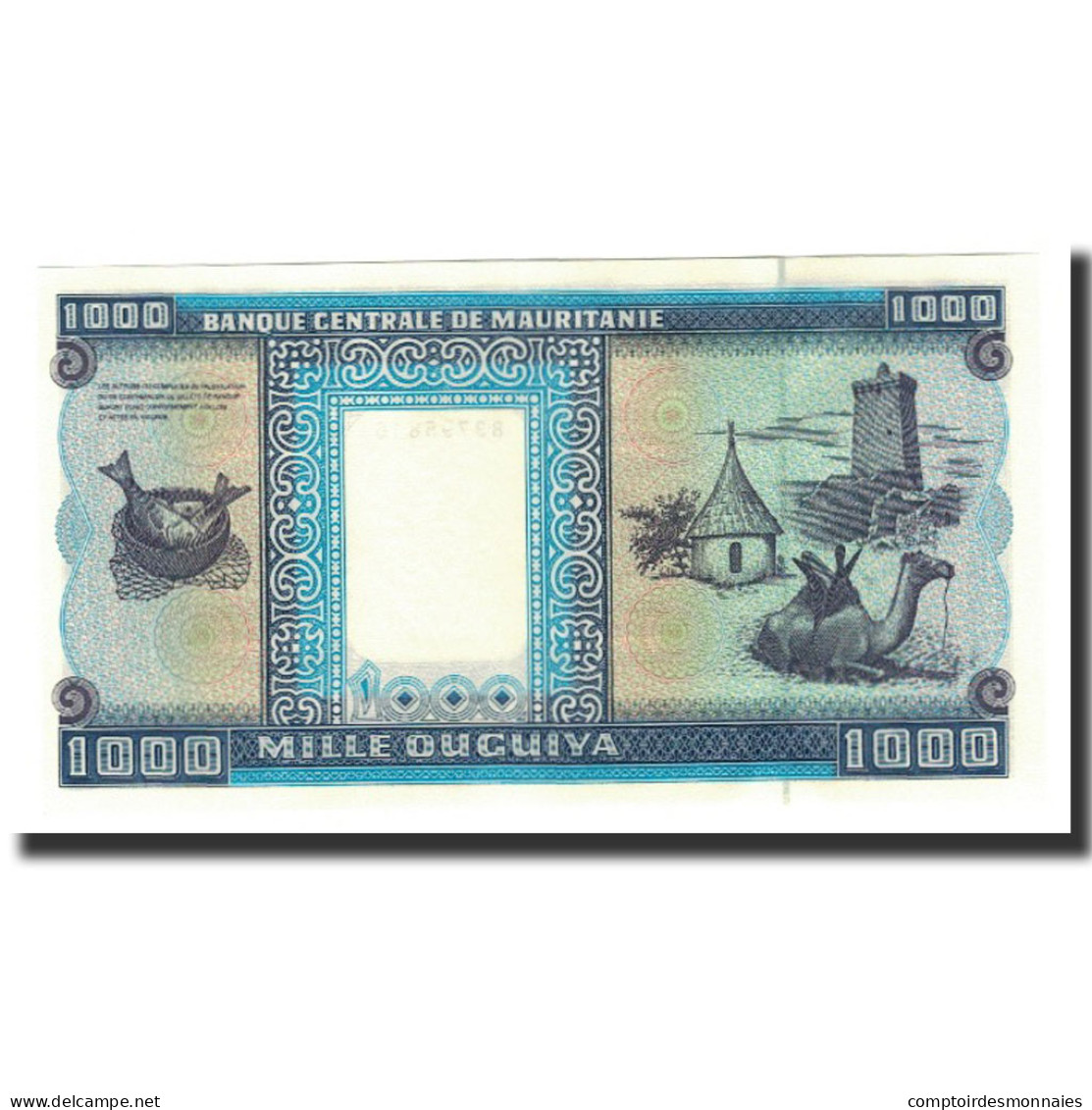 Billet, Mauritanie, 1000 Ouguiya, 1999-11-28, KM:9a, NEUF - Mauritania