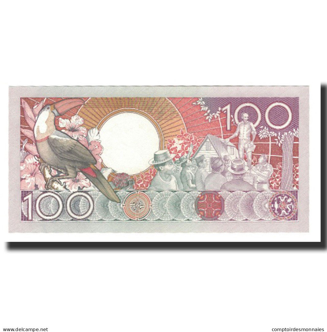 Billet, Surinam, 100 Gulden, 1986-07-01, KM:133a, NEUF - Surinam