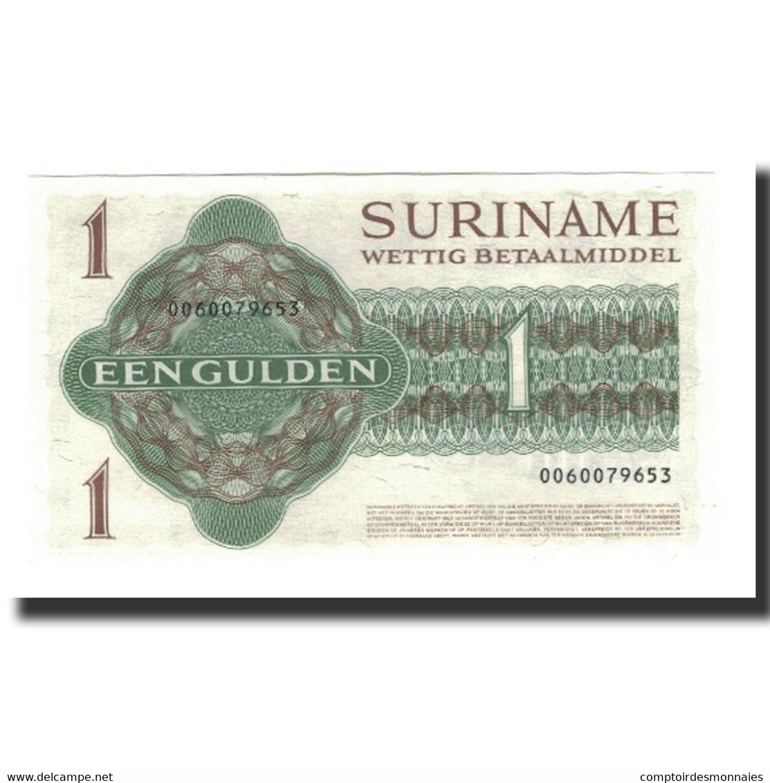 Billet, Surinam, 1 Gulden, 1984-12-01, KM:116h, NEUF - Surinam