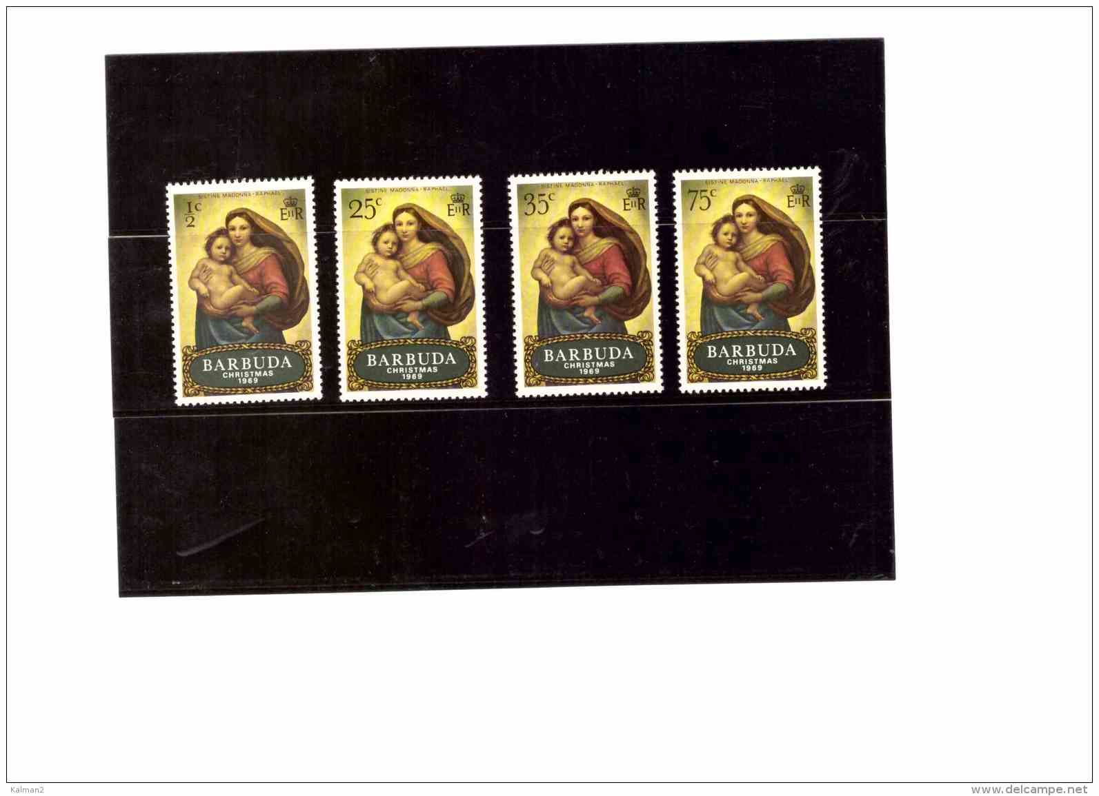 XX1325   -   BARBUDA    /    NEW**   COMPLETE SET  MICHEL NR. 38/41 - Antigua And Barbuda (1981-...)