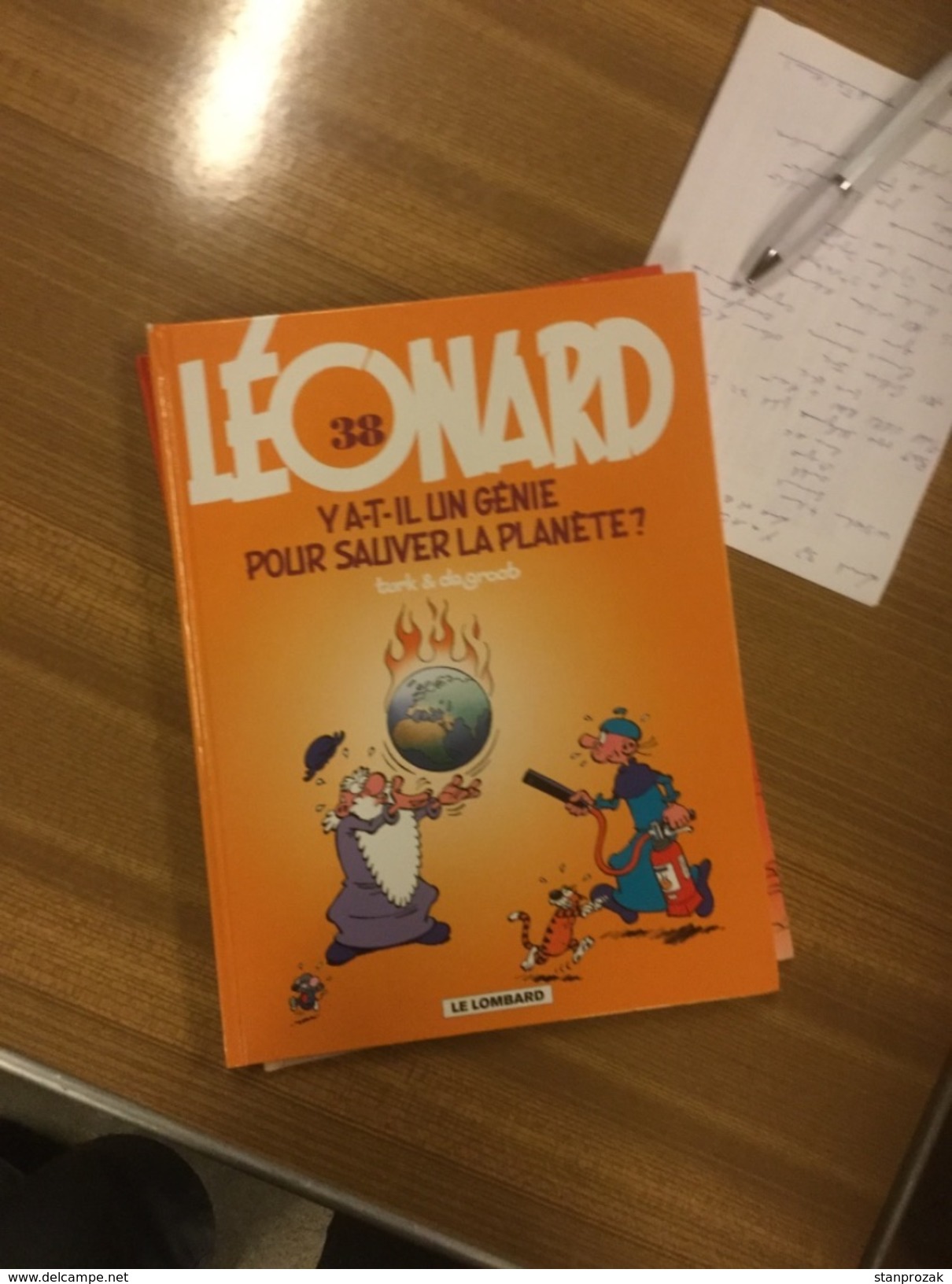 Léonard Y A T'il Un Génie Pour Sauver La Planète - Léonard