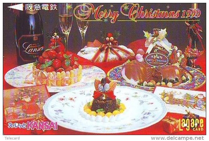 Carte Prépayée Japon * NOËL (2048) MERRY CHRISTMAS  Prepaid Card Japan Karte WEIHNACHTEN JAPAN * KERST NAVIDAD - Noel