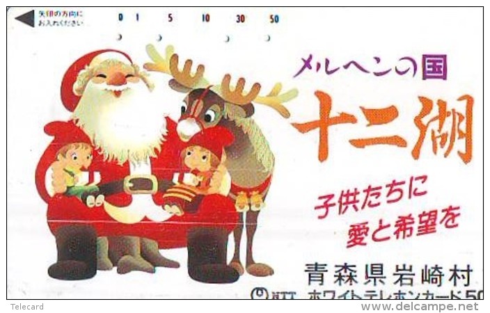 Télécarte Japon NOËL (2030) MERRY CHRISTMAS * Phonecard * Telefonkarte WEIHNACHTEN JAPAN * KERST NAVIDAD * NATALE - Noel