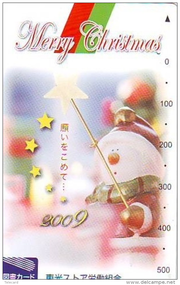 Télécarte Japon NOËL (2031) MERRY CHRISTMAS * Phonecard * Telefonkarte WEIHNACHTEN JAPAN * KERST NAVIDAD * NATALE - Noel