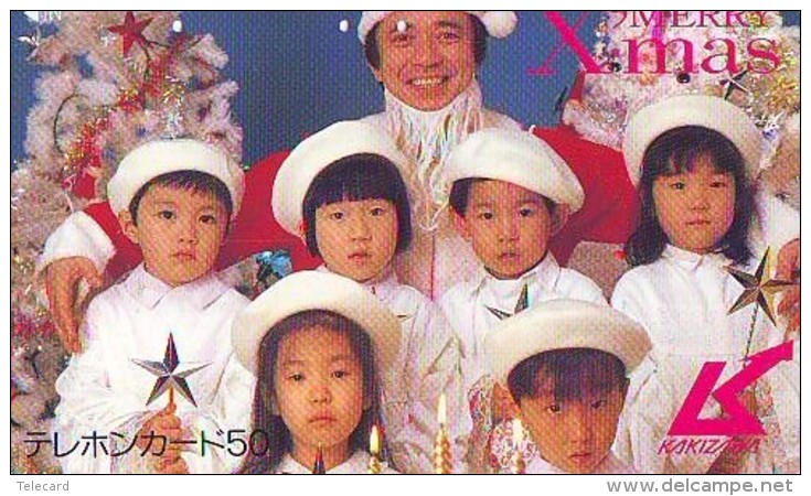 Télécarte Japon NOËL (2034) MERRY CHRISTMAS * Phonecard * Telefonkarte WEIHNACHTEN JAPAN * KERST NAVIDAD * NATALE - Noel