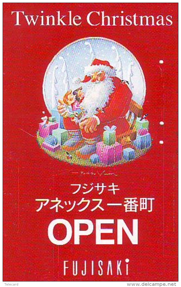 Télécarte Japon NOËL (2038) MERRY CHRISTMAS * Phonecard * Telefonkarte WEIHNACHTEN JAPAN * KERST NAVIDAD * NATALE - Noel