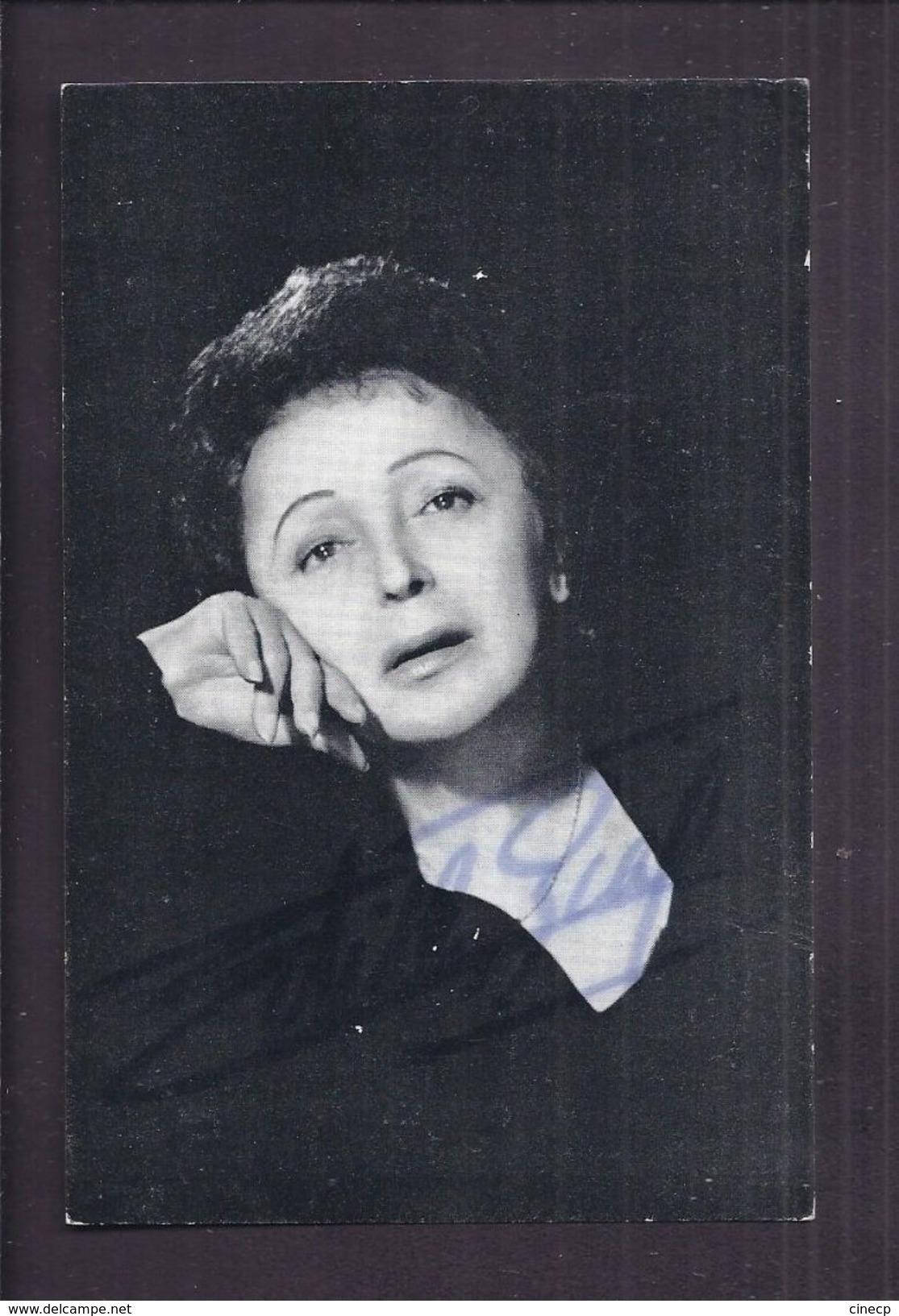 AUTOGRAPHE ORIGINAL SIGNATURE Édith Piaf - Authentique - Sonstige & Ohne Zuordnung