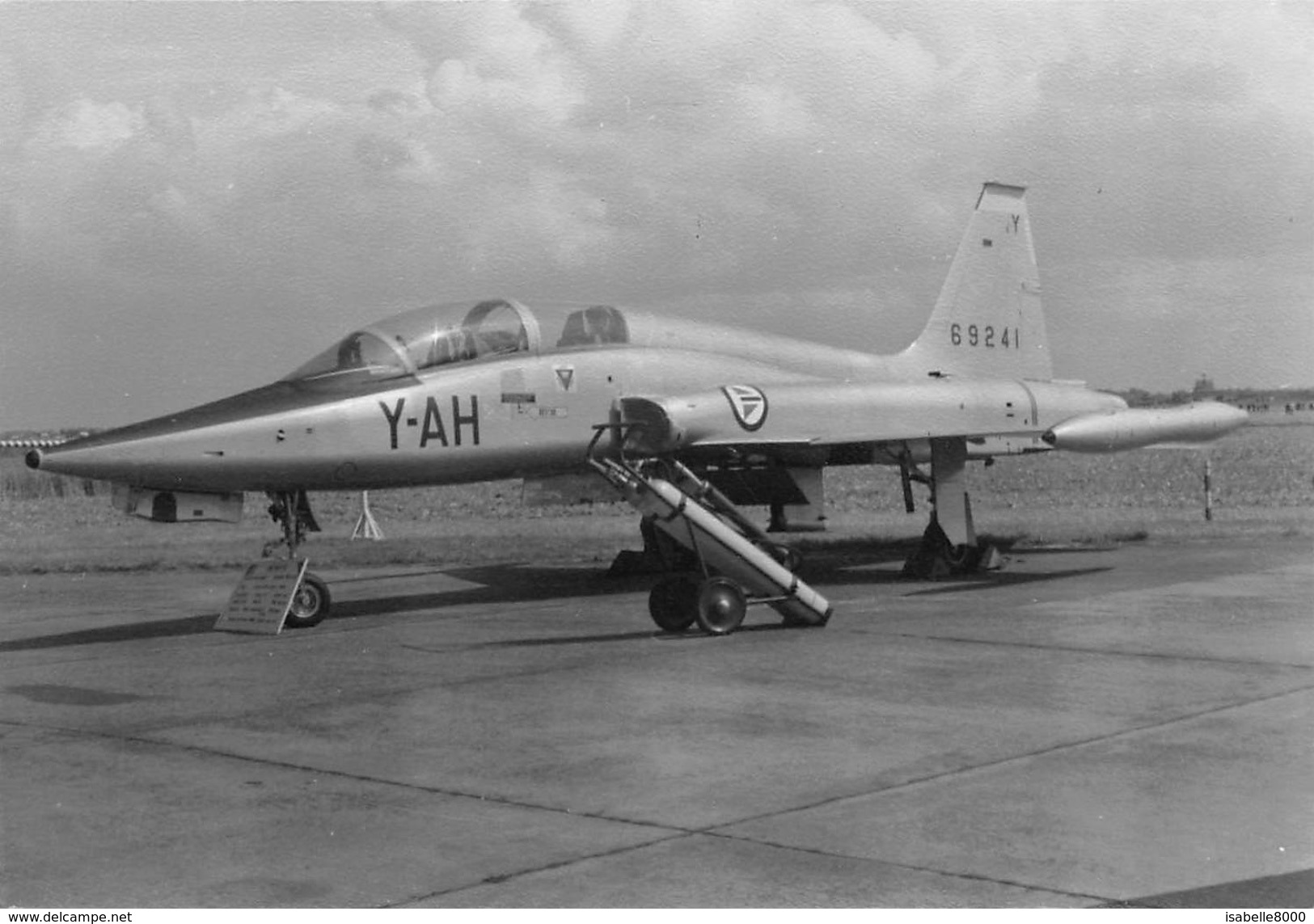 Foto ! Geen Postkaart!   Belgisch Leger  Y-AH Northrop T-38A Talon     Luchtmacht          I 158 - 1946-....: Ere Moderne