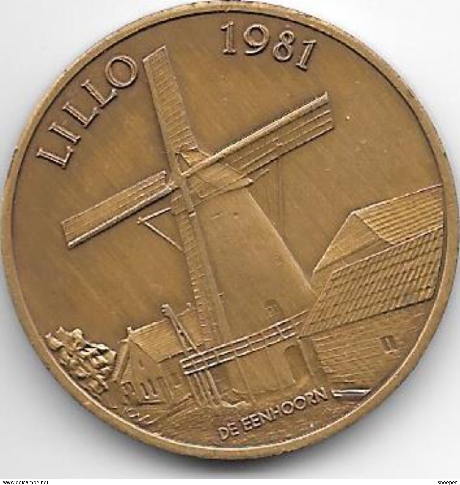 Lillo 100 Lindelo 1981 - Gemeentepenningen