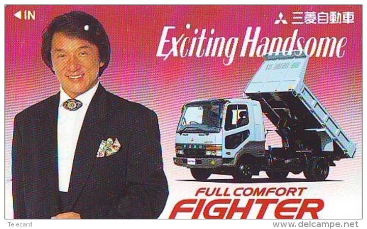 Télécarte Japon *  * 4088 * JACKIE CHAN *  *  JAPAN Phonecard * TK * FILM * CINEMA * KINO - Film