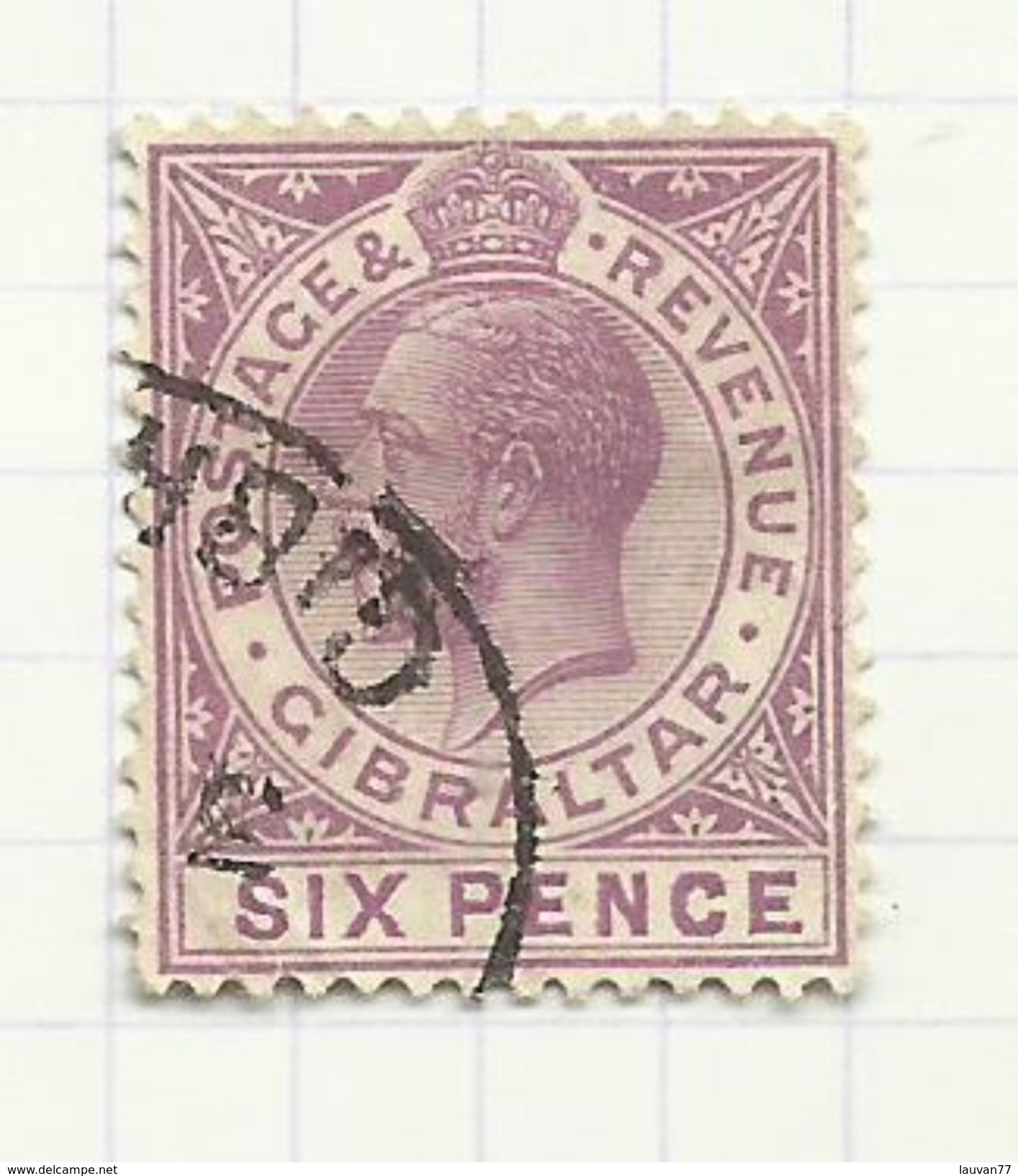 Gibraltar N°79 Cote 5 Euros - Gibilterra