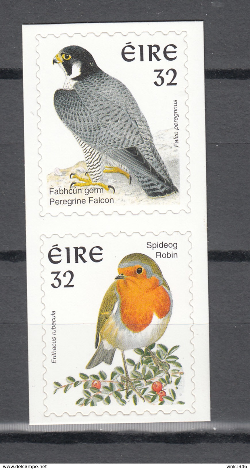 Ireland 1997,2V,birds Of Prey,roofvogels,greifvögel,oiseaux,pajaros,uccelli,aves,MNH/Postfris(A3428) - Adler & Greifvögel