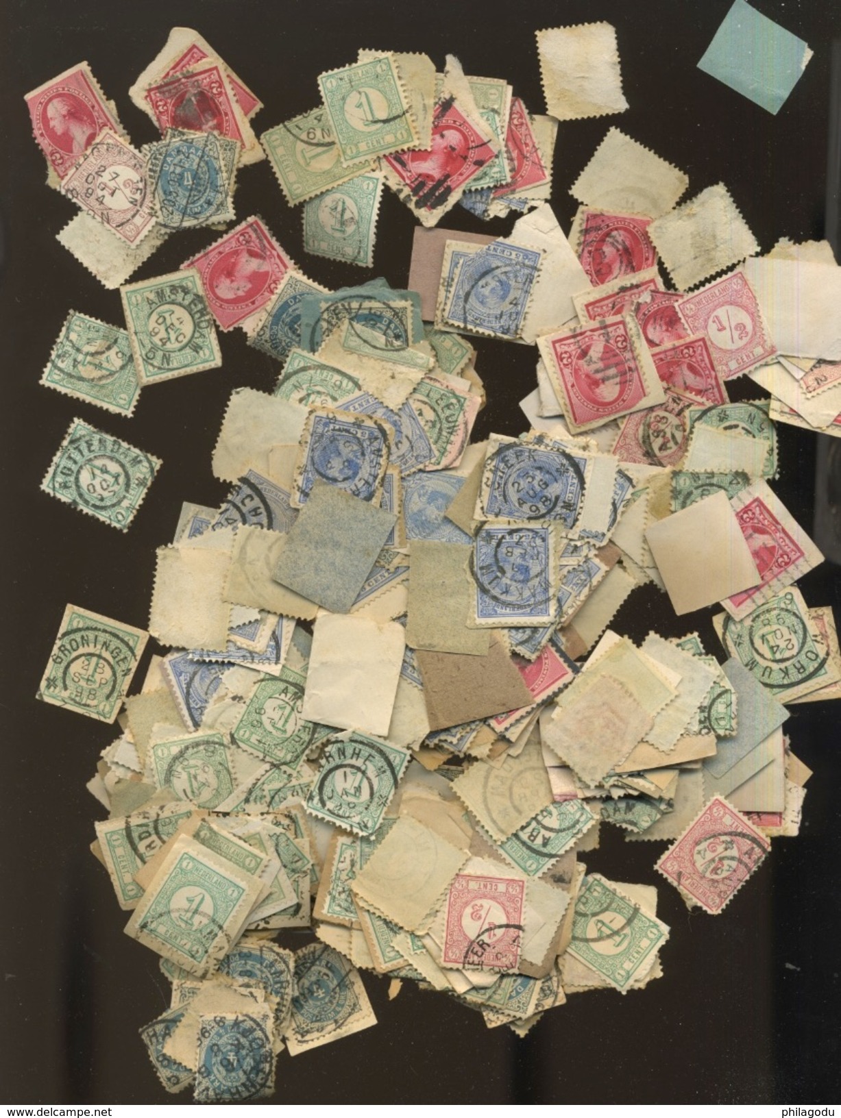 Vrac De Vieux Hollandais - Used Stamps