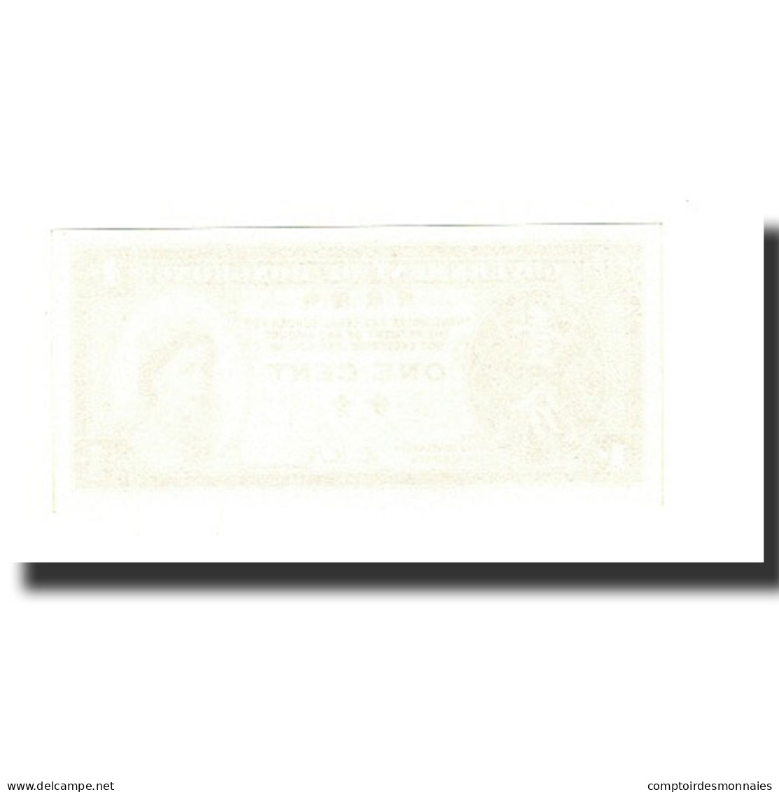 Billet, Hong Kong, 1 Cent, Undated (1961-95), KM:325d, NEUF - Hong Kong