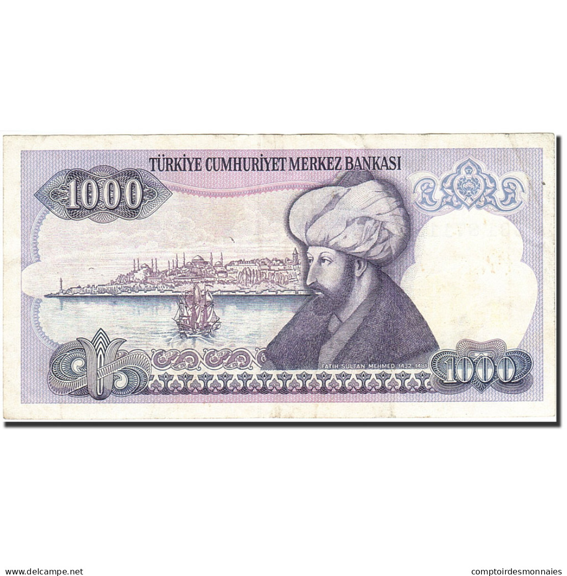 Billet, Turquie, 1000 Lira, 1984-1997, 1986, KM:196, TTB+ - Turquie