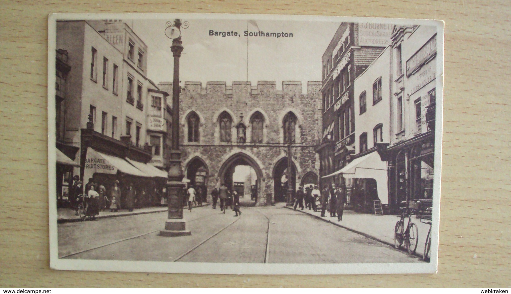 GREAT BRITAIN GRAN BRETAGNA POST CARD FROM BARGATE SOUTHAMPTON NOT SEND - Altri & Non Classificati