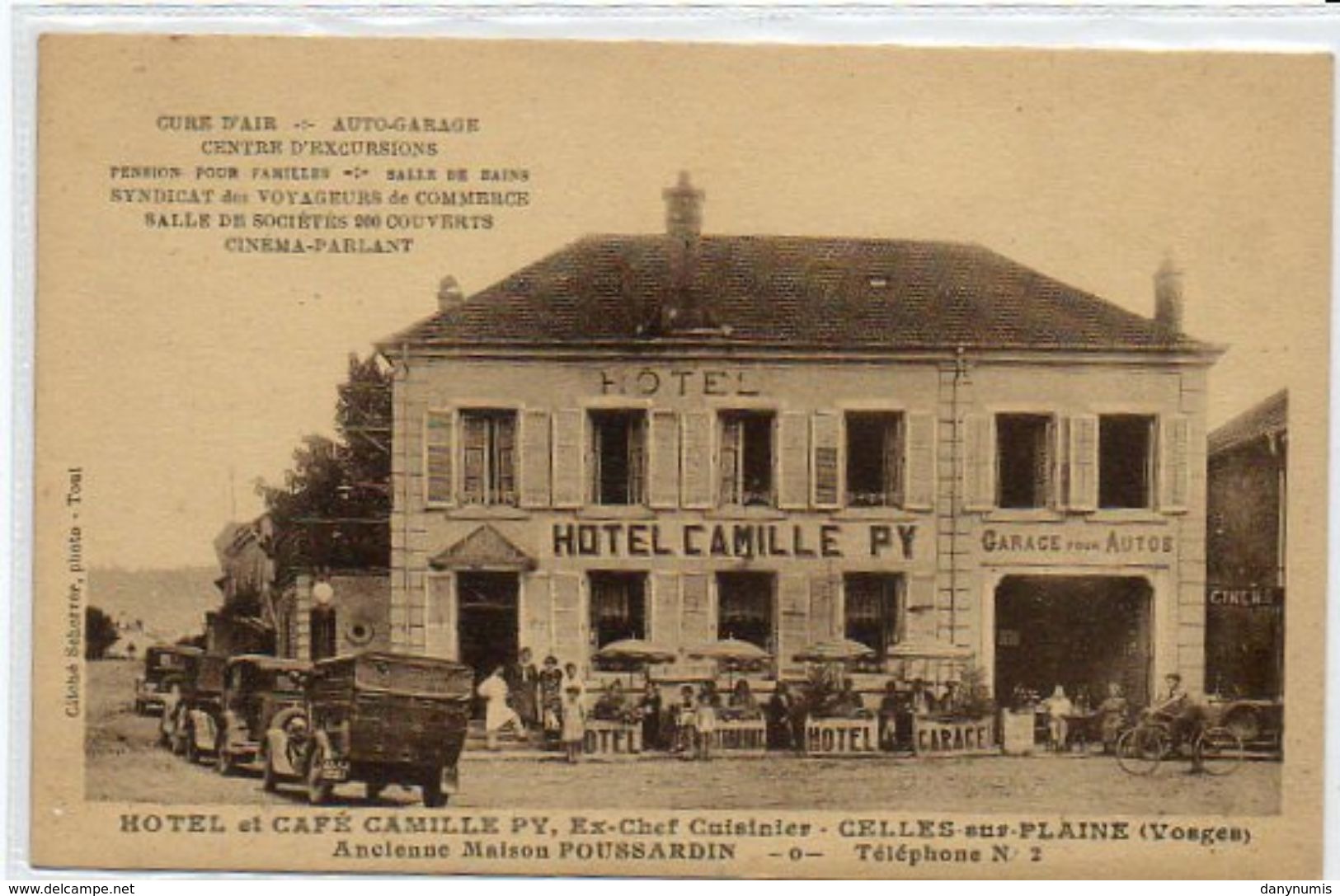 88   CELLES Sur PLAINE         Hôtel Et Café Camille PY - Other & Unclassified