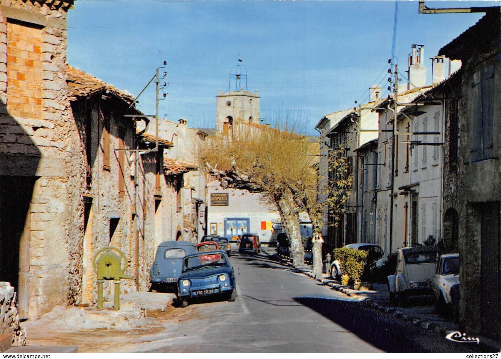 83-PLAN-DE-LA-TOUR - LA RUE JEAN JAURES - Autres & Non Classés