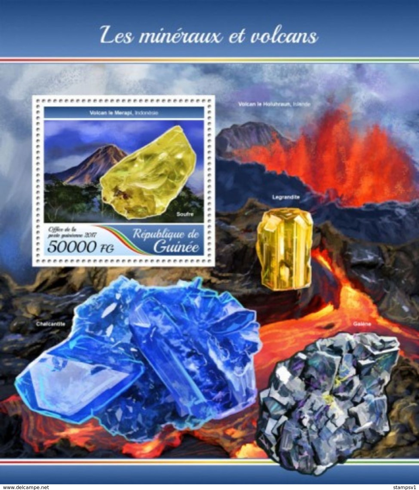 Guinea. 2017 Minerals And Volcanoes. (422b) - Volcanos