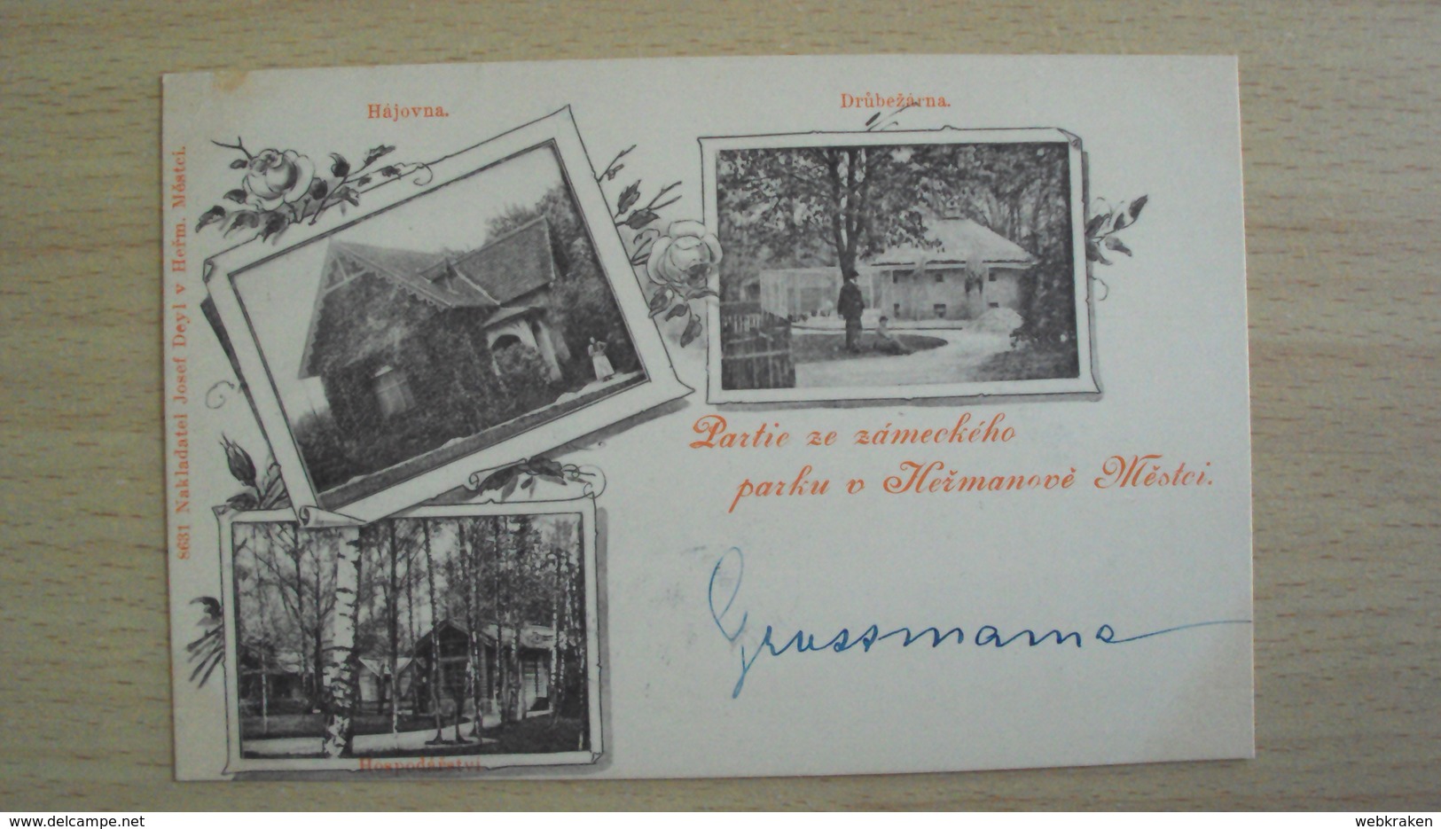 CECOSLOVACCHIA CZECOSLOVACCHIE &#x10C;eskoslovensko POST CARD FROM MESTCI HERMANOVE - Slovacchia