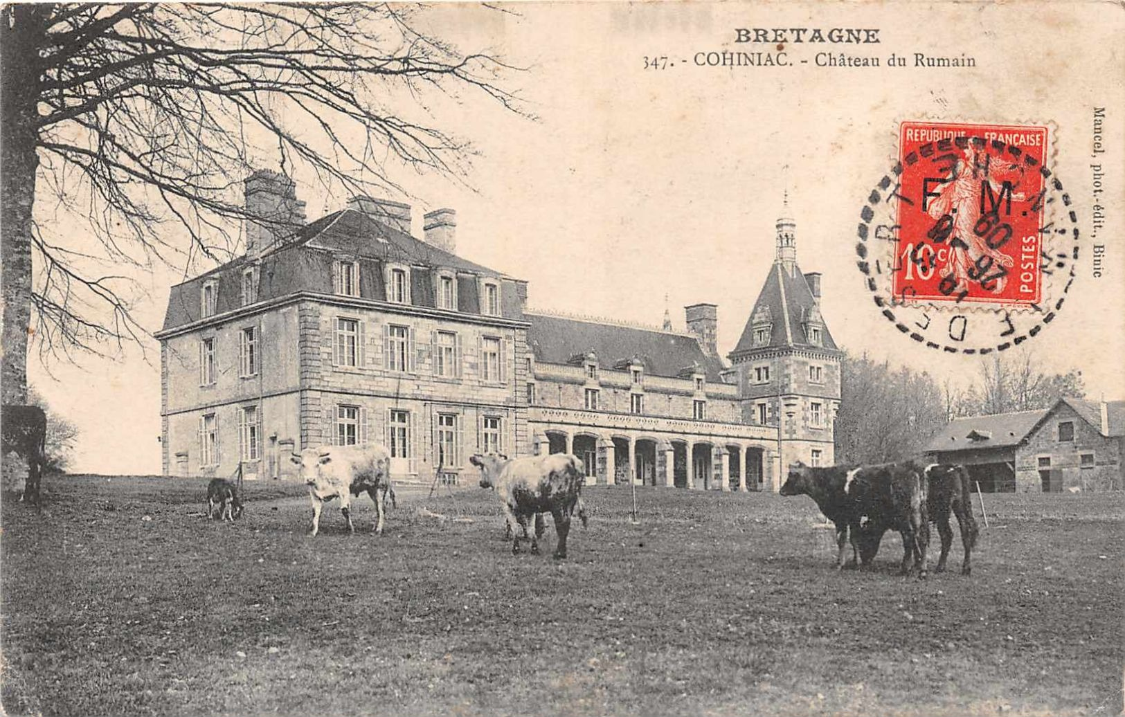 COHINIAC  -  Chateau Du Rumain - Autres & Non Classés