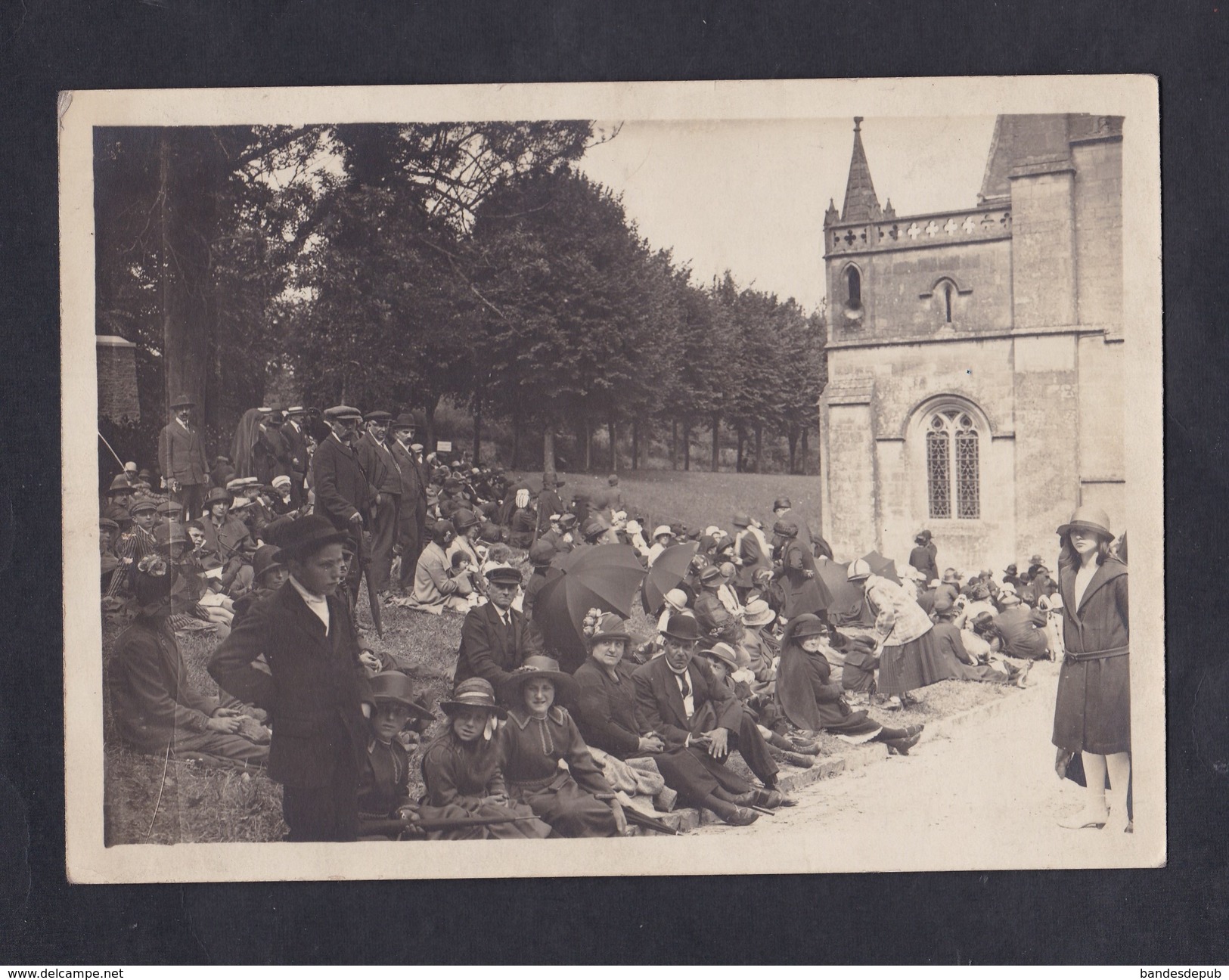 Photo Originale Beatification De Marie Madeleine Postel Abbaye St Saint Sauveur Le Vicomte Photographe Havet Cherbourg - Places