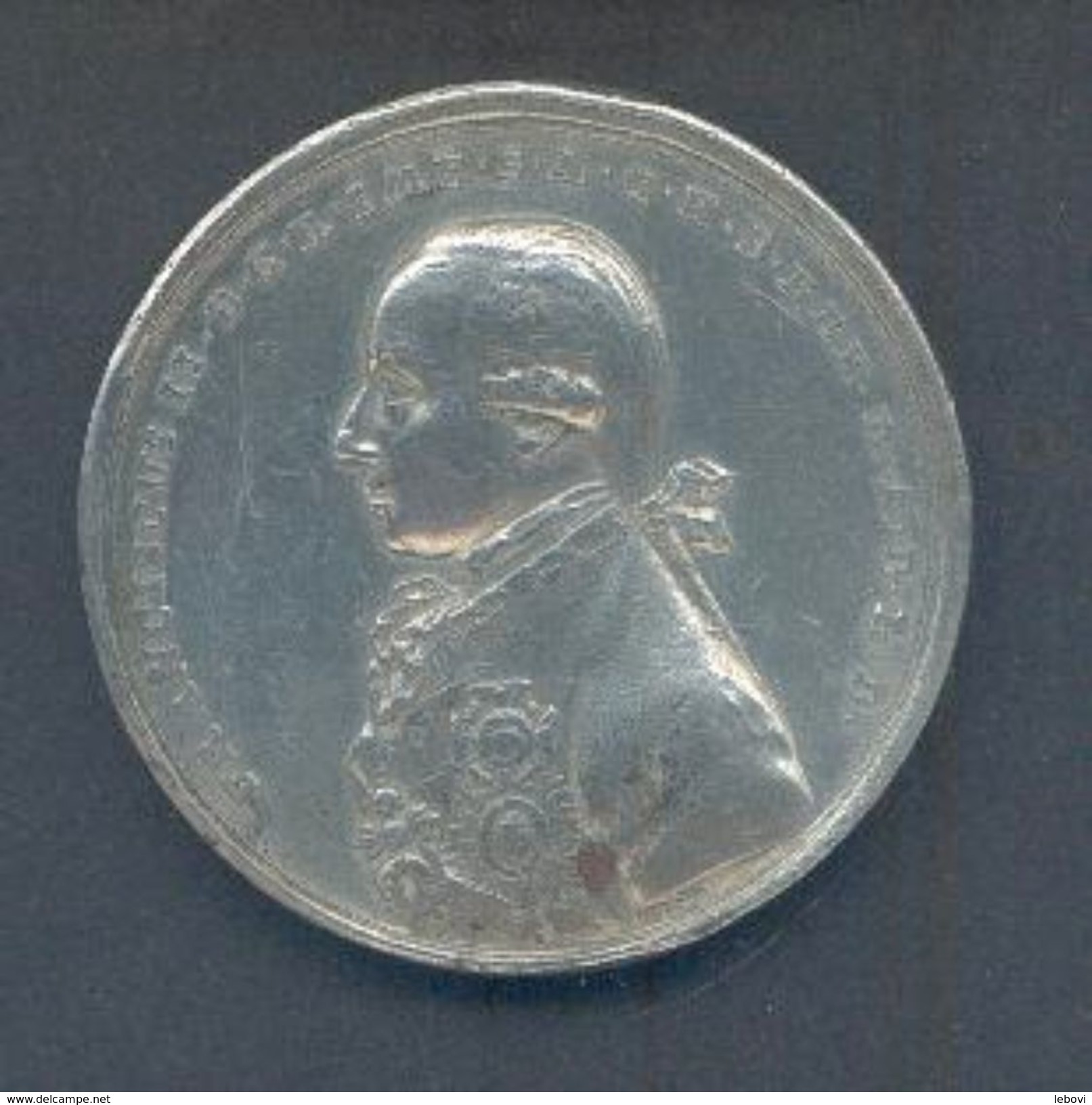 ALLEMAGNE :Médaille Avers « FRANCISCUS II D.G.R. IMP.S.A.G.H.B.REX A.A.E.L.D. » Revers « MAGNUS HIC NOBIS ERIT ----> - Royaux/De Noblesse